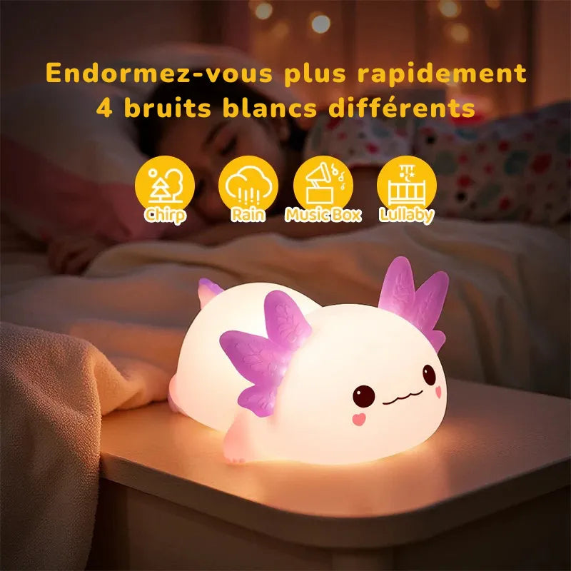 Veilleuse Squishy Axolotl