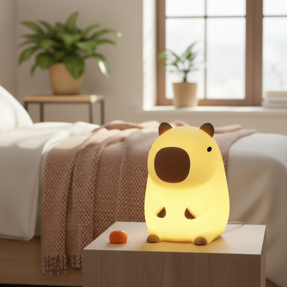 Veilleuse spongieuse MeWaii® Capybara - Cadeau parfait 🎁