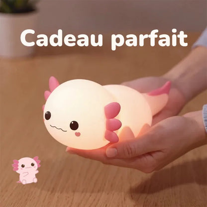 Veilleuse Squishy Axolotl