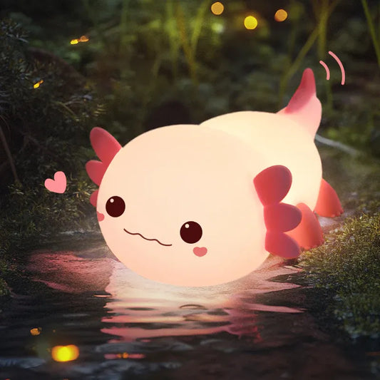 Veilleuse Squishy Axolotl